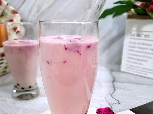 Café Style Pitaya Tapioca Pearl Cream Milk Tea Home Brewing Package