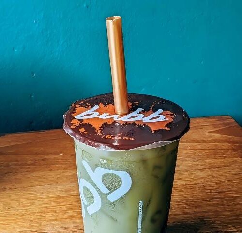Café Style Creamy Thai Green Tea Powder Home Brewing Drink Package