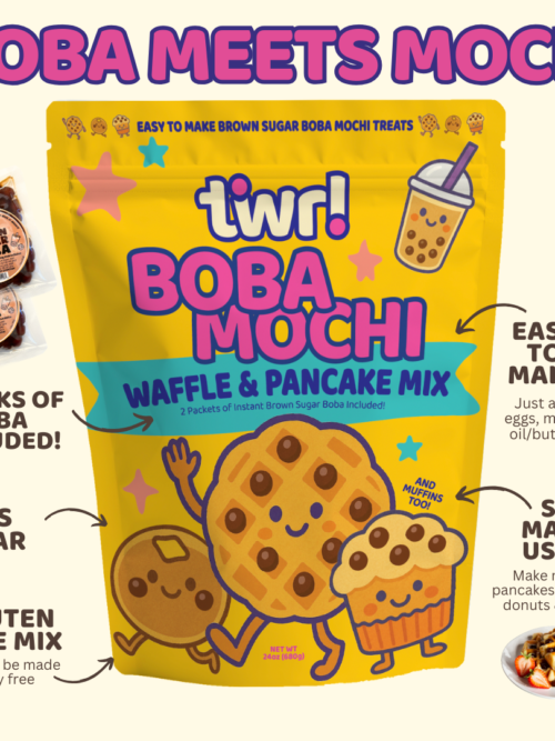 Boba Mochi Waffle & Pancake Mix - Small Batch, Limited Quantities!