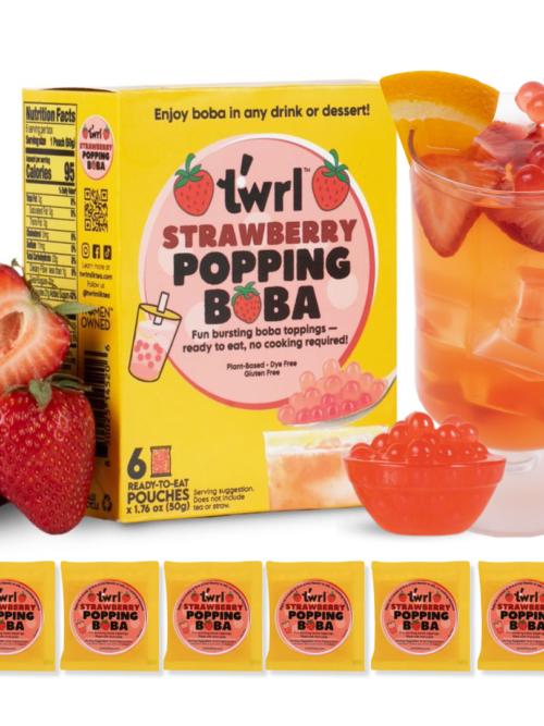 Strawberry Popping Boba 6-Pack